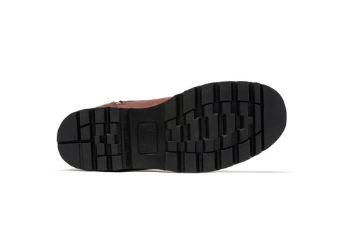 ROCKROOSTER Mantua Men's And Womens 8 inch Zip-sided Soft Toe Lug Sole Work Boots