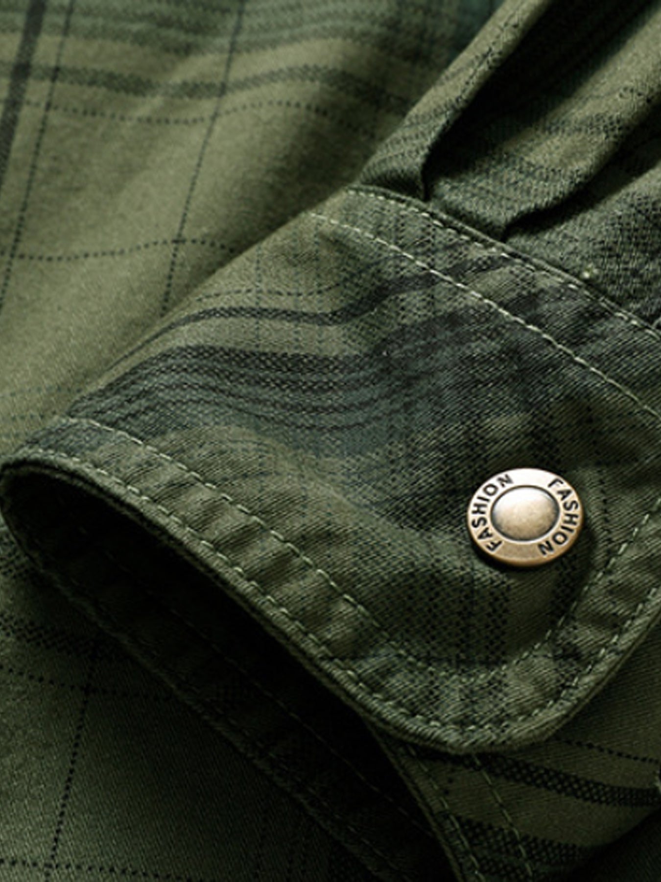 Men's & Teen ' Workwear Jacket - Heavy-Duty Moisture-Wicking Cardigan Coat with Collar & Chest Pocket, Breathable Long Sleeve Casual Outerwear for Spring/Fall (Regular Fit, Machine Washable) - Durable Workwear Style Blazer