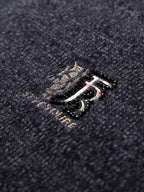 Men'S Autumn and Winter Casual Mid-Length Round Neck Knit Sweater - Semiguo