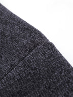 Men'S Autumn and Winter Casual Mid-Length Round Neck Knit Sweater - Semiguo