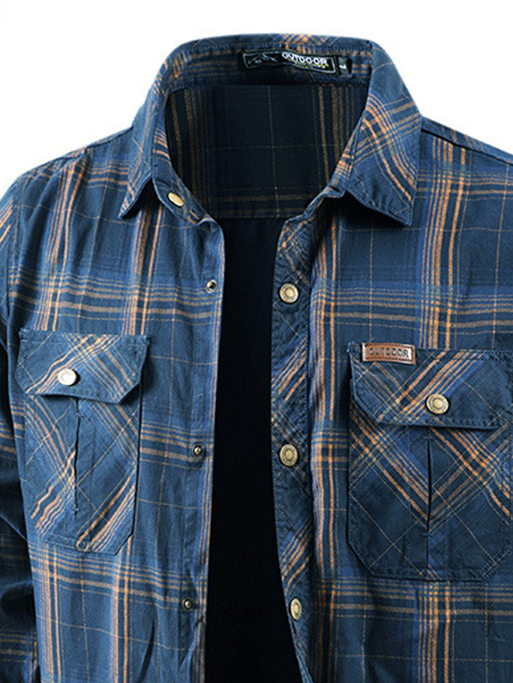 Men's & Teen ' Workwear Jacket - Heavy-Duty Moisture-Wicking Cardigan Coat with Collar & Chest Pocket, Breathable Long Sleeve Casual Outerwear for Spring/Fall (Regular Fit, Machine Washable) - Durable Workwear Style Blazer