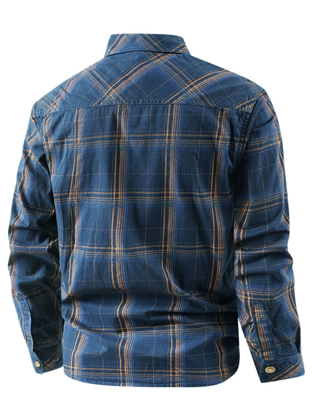 Men's & Teen ' Workwear Jacket - Heavy-Duty Moisture-Wicking Cardigan Coat with Collar & Chest Pocket, Breathable Long Sleeve Casual Outerwear for Spring/Fall (Regular Fit, Machine Washable) - Durable Workwear Style Blazer