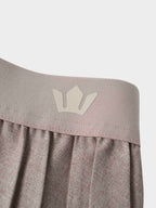 Marni Pleated Skirt 37"-Mocha Mousse