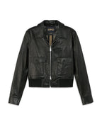 Leather Aviator Jacket