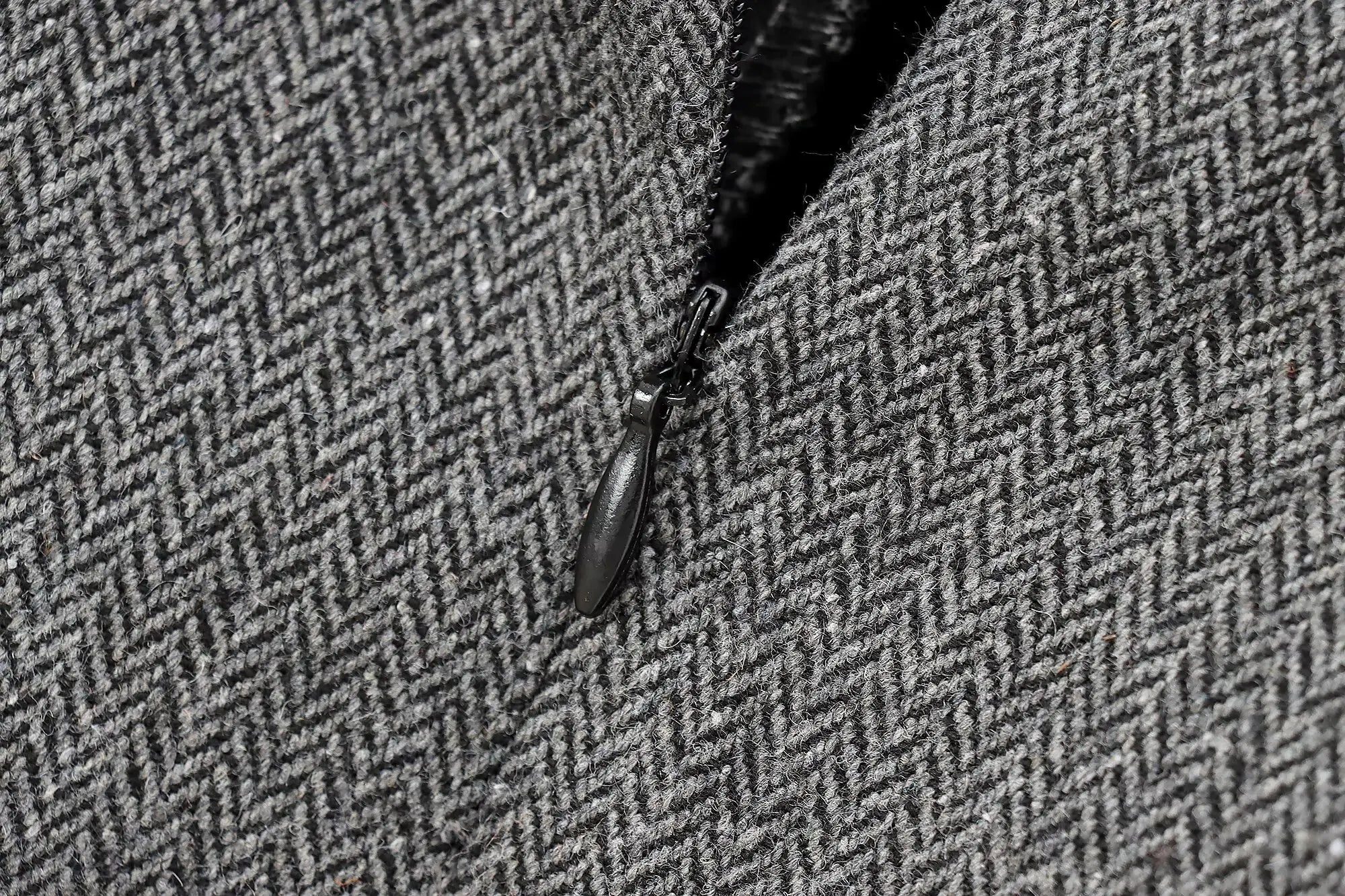 YENKYE Women’s High Street A-Line Midi Skirt Box Pleat Mid Waist Office Gray Autumn Winter