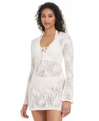Women's Goddess Crochet Dress Cover-Up,  Exclusive | Bar III