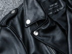 Spring and Autumn And Winter Natural Sheepskin Leather Jacket Black Soft Men's Motocycle Jackets Motor Clothing Biker Slim Short Coat