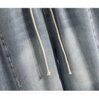 Women’s Plus Size Denim Bermuda Shorts High Waist Loose Wide Leg Boyfriend Style