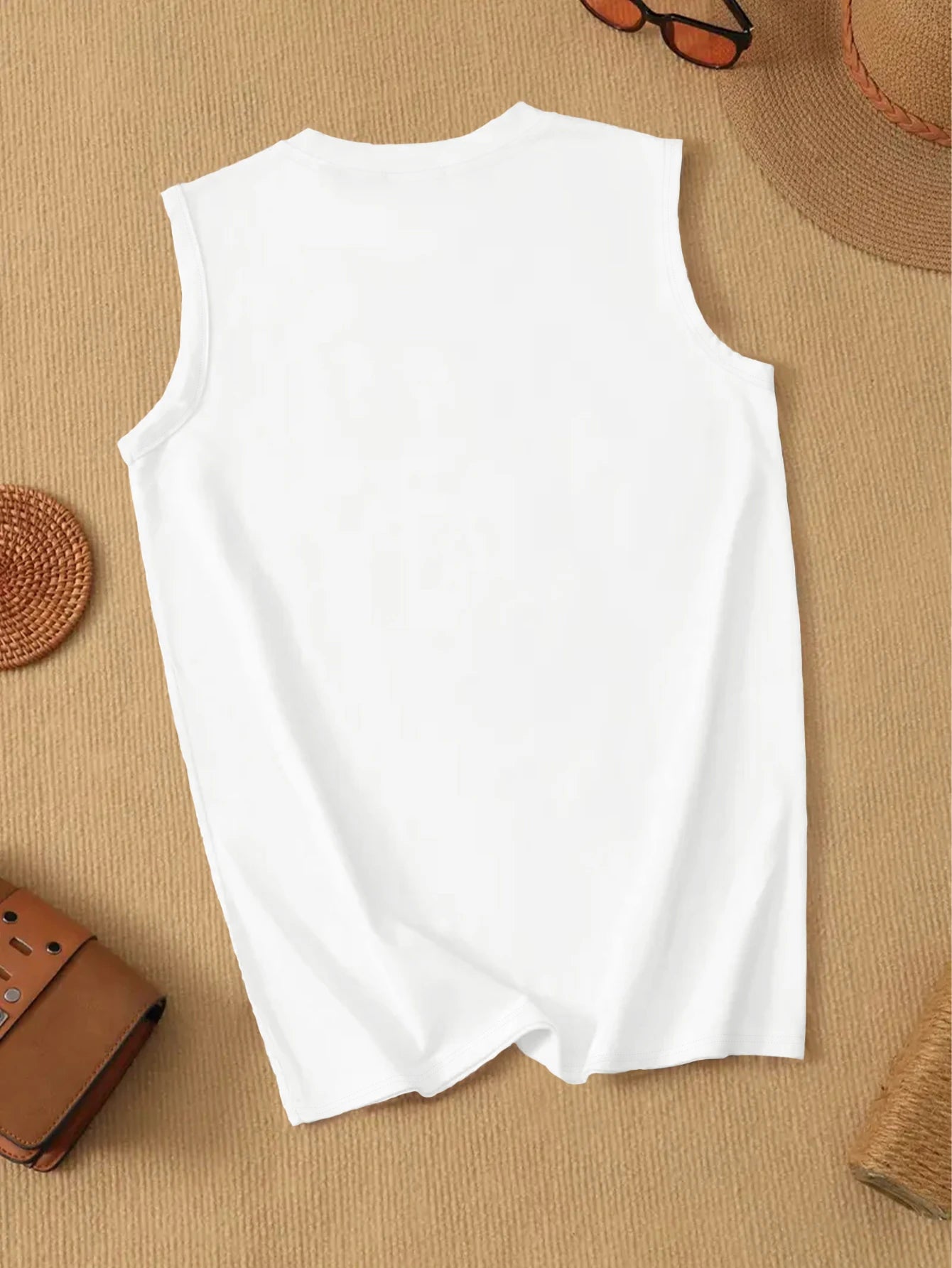 Raiders in cursive font Women's casual vest