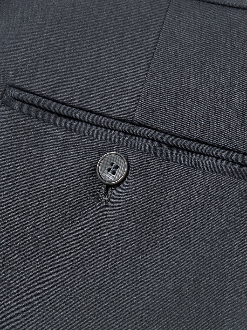 Men's Straight-Leg Dress Pants - Mid-Rise Zipper Closure Trousers, Beltless Design with Internal Adjuster, Wrinkle-Resistant Black/Charcoal Grey for Business Casual & Formal Wear, Machine Washable (No Dryer)