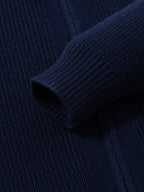 KAISER Men'S Elegant Sweater cardigan - Soft Non-Stretch Sweater with Zipper Front, Formal & Casual Office to Outdoor Sweater for Fall/Winter, Classic Sweater for Everyday & Special Occasions, Winter Wardrobe, Timeless Fashio