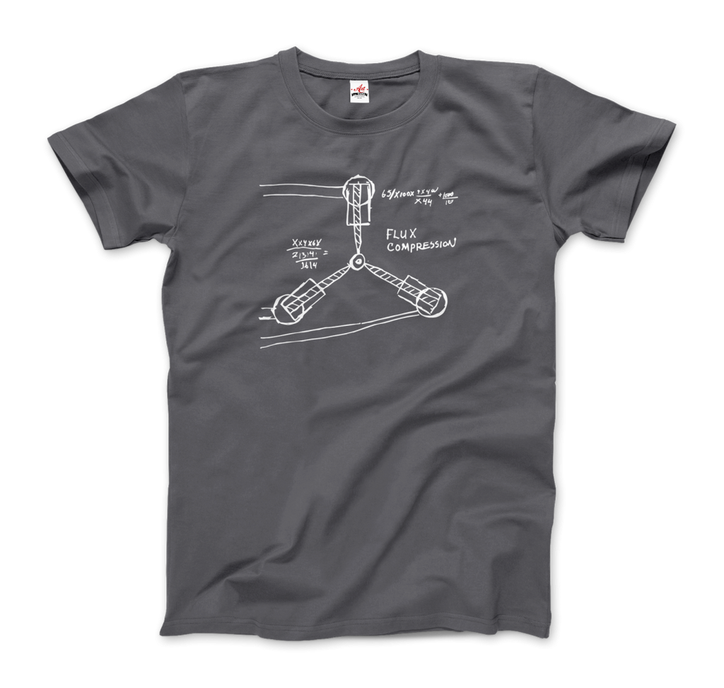 Flux Capacitor Sketch from Back to the Future T-Shirt