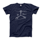 Flux Capacitor Sketch from Back to the Future T-Shirt