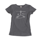 Flux Capacitor Sketch from Back to the Future T-Shirt